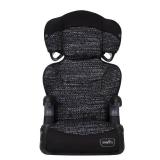 Evenflo Big Kid LX High back Booster Car Seat, Abstract Static Black