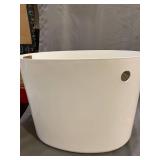 IRIS USA, Top Entry Cat Litter Box, White/Beige