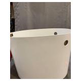 IRIS USA, Top Entry Cat Litter Box, White/Beige