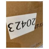 IRIS USA, Top Entry Cat Litter Box, White/Beige