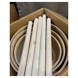 14/â Round Bamboo Baskets With Wood Legs Item-AH0262