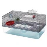 Ferplast Favola Large Hamster Cage w/ Water Bottle, Food Dish & Hamster Hide-Out