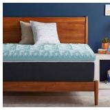 Lucid 5 Zone Gel Memory Foam Mattress Topper 3â Queen