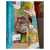 Fisher-Price - Garden to Kitchen, interactive farm-to-kitchen playset for toddlers with music, lights and learning content - multi