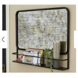Ebba Black Accent Mirror Horizontal A8010233