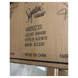 Ebba Black Accent Mirror Horizontal A8010233