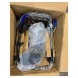 Snow Joe SJ623E Electric Single Stage Snow Thrower | 18-Inch | 15 Amp Motor | Headlights - Blue