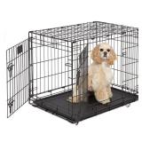 MidWest LifeStages Double Door Dog Crate, 30"