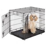 MidWest LifeStages Double Door Dog Crate, 30"
