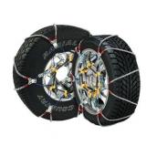 Super Z 6 Compact Cable Tire Snow Chain Set for Cars, Trucks, and SUVs SZ435