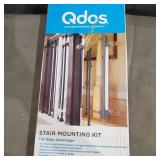 Qdos Universal Stair Mounting Kit - White