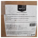 Down Alternative Mattress Topper Pad W Microfiber Shell Quilted Breathable Fitte