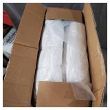 Down Alternative Mattress Topper Pad W Microfiber Shell Quilted Breathable Fitte