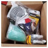 LOT OF MASKS AND SANATIZER