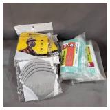 LOT OF MASKS AND SANATIZER