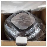 GoWISE USA 8-in-1 5.0 Qt. Black Electric Air Fryer with Recipe Book