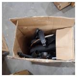 Boss Office Products Ergonomic Works Drafting Chair with Adjustable Arms in Black, 250