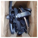 Boss Office Products Ergonomic Works Drafting Chair with Adjustable Arms in Black, 250