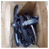 Boss Office Products Ergonomic Works Drafting Chair with Adjustable Arms in Black, 250