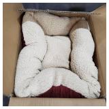 Aspen Pet Self Warming 24" X 20" Rectangular Lounger Dog Bed