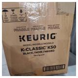 NEW Keurig K50B K-Classic Single-Serve K-Cup Pod Coffee Maker - K50 Black