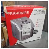 Frigidaire - 13.3" 40-Lb. Freestanding Icemaker - Stainless Steel