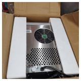 Frigidaire - 13.3" 40-Lb. Freestanding Icemaker - Stainless Steel