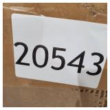 Nathan James Harper 2-Drawer Mid-Century Side Table, Black/Brown