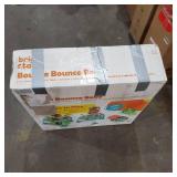 Bright Starts Bounce Bounce Baby 2-in-1 Activity Center Jumper & Table - Playful Pond (Green), 6 Months+