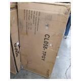 Corvus Antonio Outdoor Contemporary Sling-Fabric Adjustable Chaise Lounge 1only gray