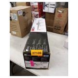 Eglo 1600 Penn Ave 30 inch 18-Watt Chrome Semi-Flush Mount LED Fixed Track