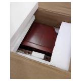 amce furniture but in usb port valet stand cherry red