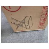 Kenton X Base Wood Accent Campaign Table by iNSPIRE Q Bold - Side Table- Retail:$143.94