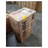 Kenton X Base Wood Accent Campaign Table by iNSPIRE Q Bold - Side Table- Retail:$143.94