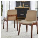 Set of 2 Raven Dining Chair Tan - Buylateral