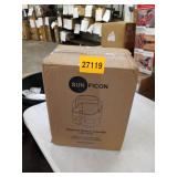 sun ficon dustproof makeup organizer with cover