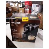 Keurig K-Duo Essentials Coffee Maker, with Single Serve K-Cup Pod and 12 Cup Carafe Brewer, Black