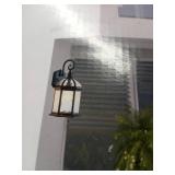 lonedrund outdoor wall light aluminum