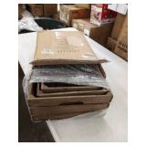 brown wood crates set of 3