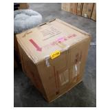 Ogden 31-inch Bonded Leather Swivel Barstool (Set of 2) by Christopher Knight Home- Retail:$289.99