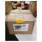 q and s oak and orb light fixture