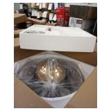 nice nutcrust ceiling fan with light gold led