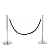 Chrome stanchion - 2 pc 6