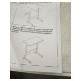 fancasa table white and brown