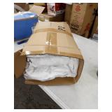 jollyvogue white and brown trim pillows set of 2 queen