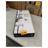 Bino Tension Pole Corner Shower Caddy For Shampoo, Conditioner, Soap, Razor -