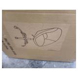 Velvet Swivel Upholstered Adjustable Height Home Office Chair- Retail:$134.49 1only