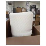 white mattress topper twin 6in thick