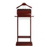 amce furniture but in usb port valet stand cherry red