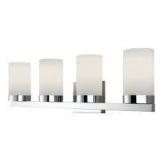 airgun bathroom vanity crome 4 light